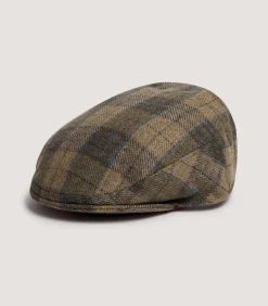 Litton Short Peak Tweed Cap In Glentress-Purdey Hot