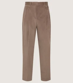 Men'S Double Buckle Cord Trousers-Purdey Clearance