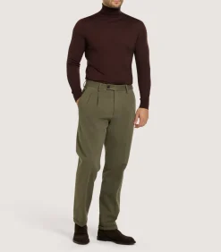 Men'S Extra Fine Worsted Cashmere Seamless Turtleneck-Purdey Discount