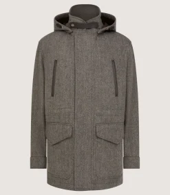 Men'S Field Parka In Antler-Purdey New