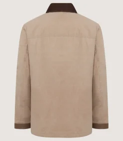 Men'S Khaki Latch Coat-Purdey Discount
