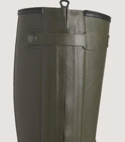 Men'S Le Chameau Chasseur Wool Lined Boot In Dark Green-Purdey Discount