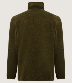Men'S Merino Lux Half Zip Sporting Fleece-Purdey Discount