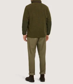 Men'S Merino Lux Half Zip Sporting Fleece-Purdey Discount