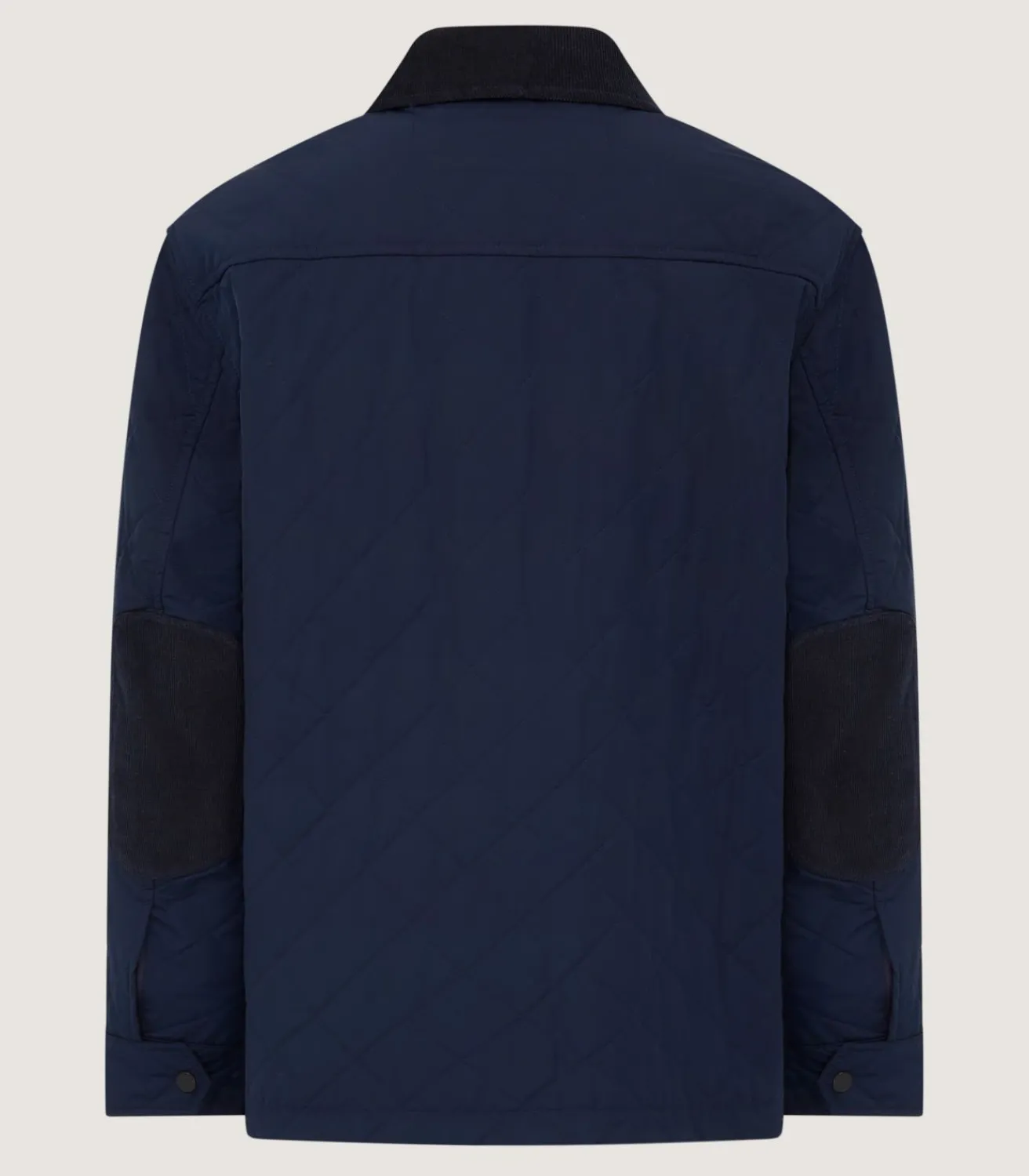 Men'S Padded Jacket In Navy-Purdey Discount