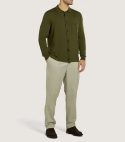 Men'S Performance Twill Chino In Stone-Purdey Online