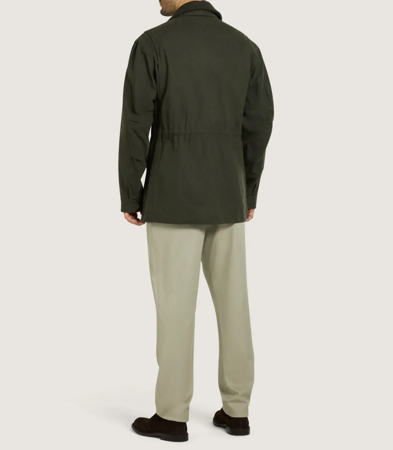 Men'S Range Coat In Dark Olive-Purdey Sale