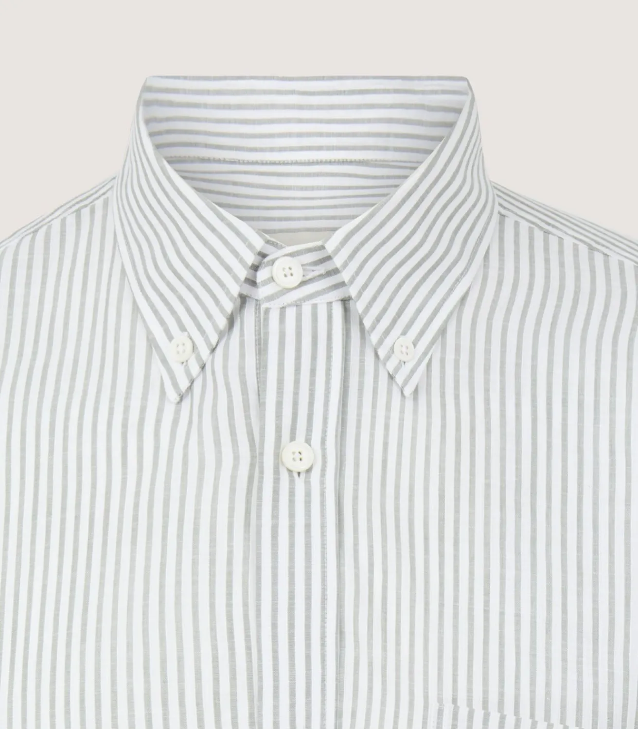 Men'S Sage Button Down Shirt-Purdey Sale