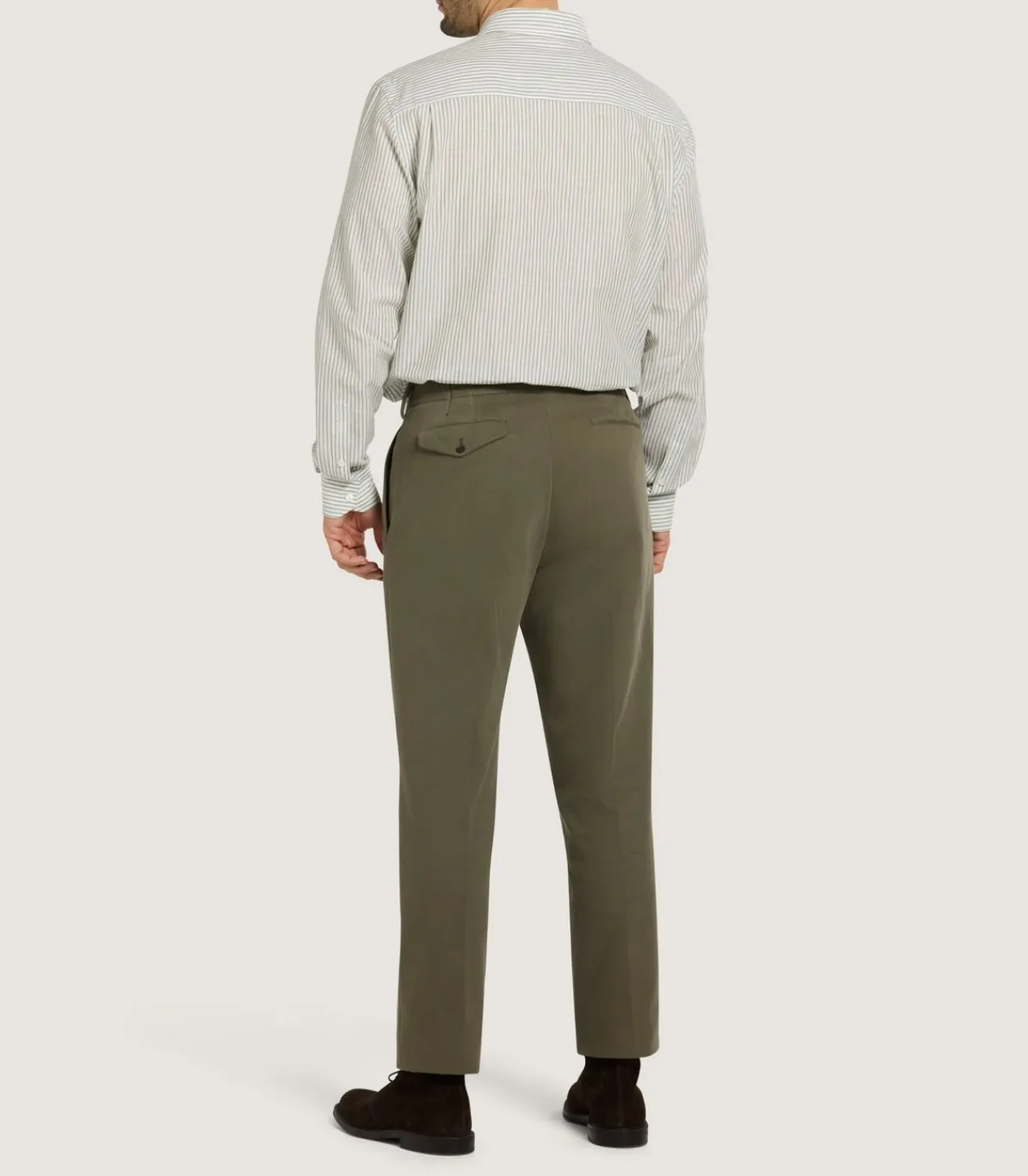 Men'S Sage Button Down Shirt-Purdey Sale