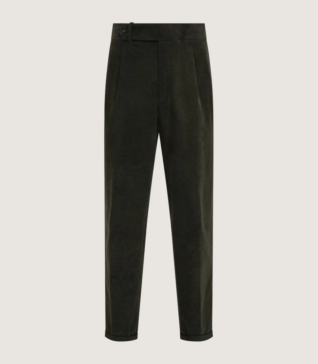 Men'S Side Buckle Trouser In Loden-Purdey New