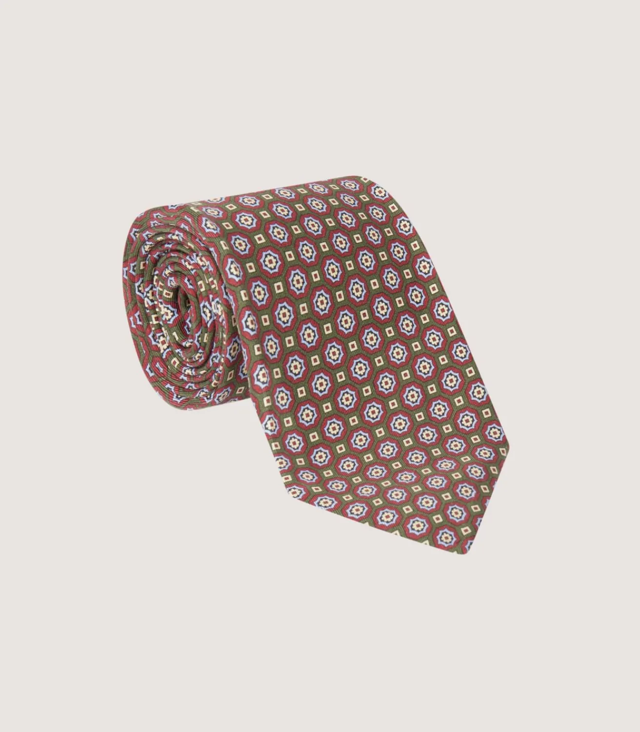 Men'S Small Medallion Tie-Purdey Discount