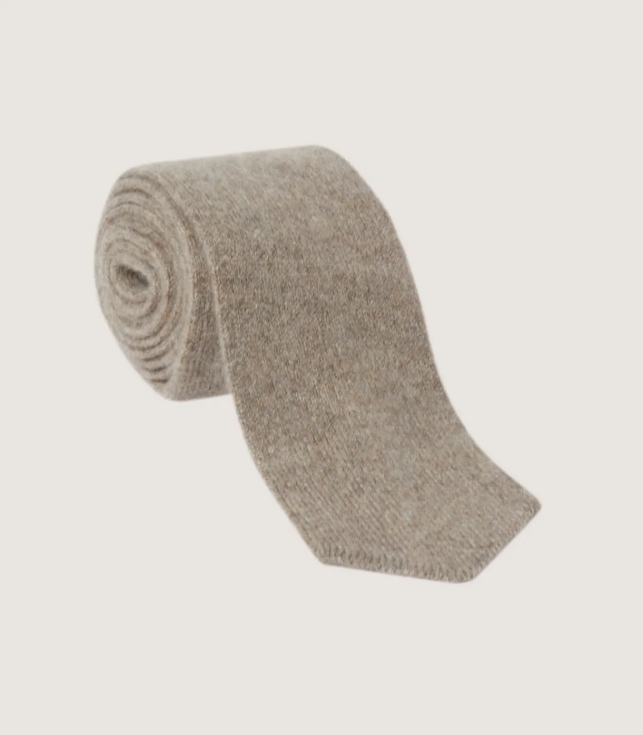 Men'S Solid Cashmere Tie-Purdey
