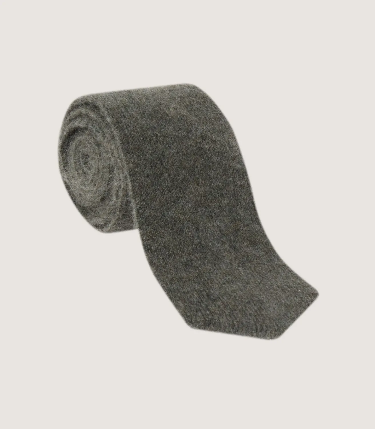 Men'S Solid Cashmere Tie-Purdey