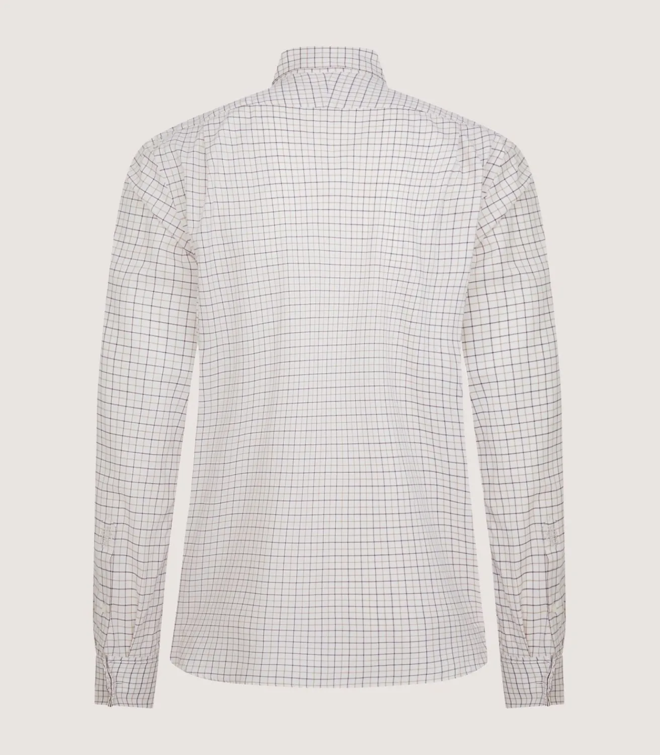 Men'S Summer Sporting Tattersall Double Cuff Shirt-Purdey Sale