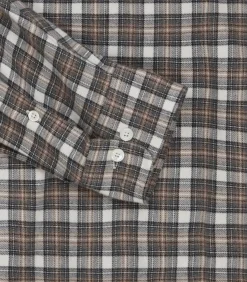 Men'S Tartan Double Pocket Shirt-Purdey Outlet