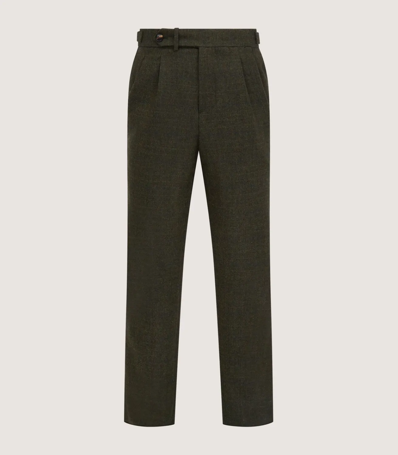 Men'S Technical Tweed Two Pleat Sporting Trousers In Strathbeg-Purdey