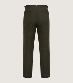 Men'S Technical Tweed Two Pleat Sporting Trousers In Strathbeg-Purdey