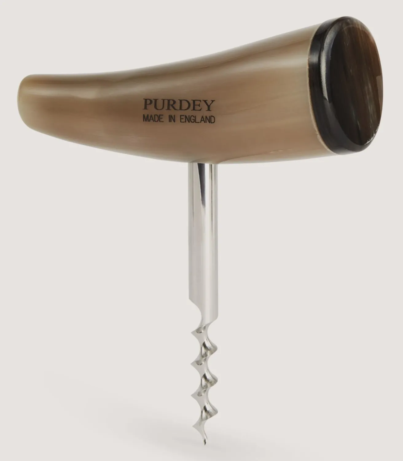Ox Horn Corkscrew In Dark-Purdey Best
