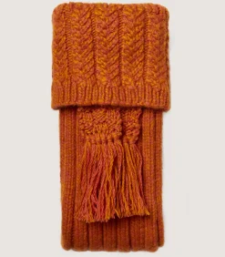 Pendower Cashmere Field Sock In Spice-Purdey New