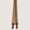 Rifle Shoulder Strap In Dark Brown-Purdey New