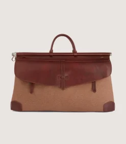 Side-By-Side Weekend Bag In Walnut-Purdey Best