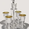 Silver Egg Set In Silver-Purdey Clearance