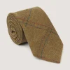 Tweed Check Tie In Berkshire Green-Purdey Sale