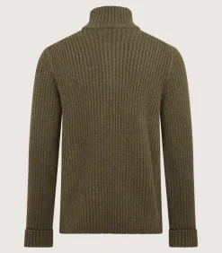 Unisex Quarter Zip Commando Sweater-Purdey Sale