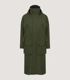 Unisex Technical Vatersay Sporting Cape In Rifle Green-Purdey