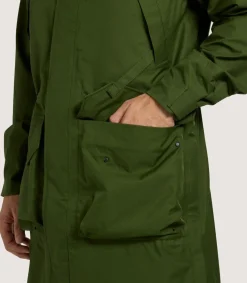 Unisex Technical Vatersay Sporting Cape In Rifle Green-Purdey