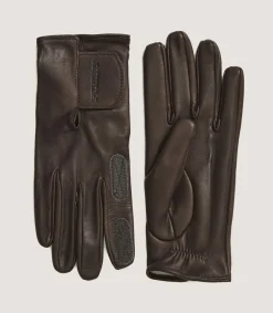 Women'S Cape Leather Sporting Glove - Velcro Cuff In Brown-Purdey Sale