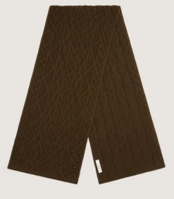 Women'S Cashmere Aran Scarf-Purdey Sale