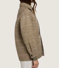 Women'S Estate Coat In Elk-Purdey Hot