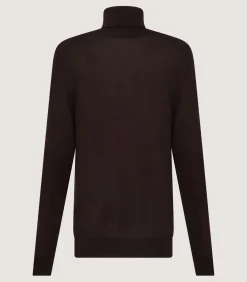 Women'S Extra Fine Worsted Cashmere Turtleneck-Purdey Sale