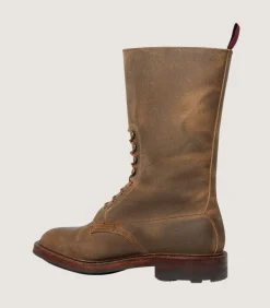 Women'S Rough Out Nubuck Twin Strap Boots With Ridgeway Sole-Purdey Discount