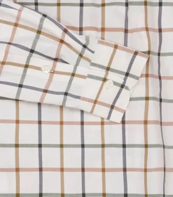Women'S Summer Sporting Windowpane Shirt-Purdey New